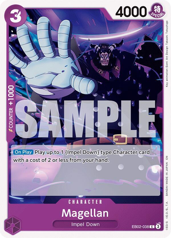 Magellan EB02-038 Common Extra Booster: Anime 25th Collection One Piece NM
