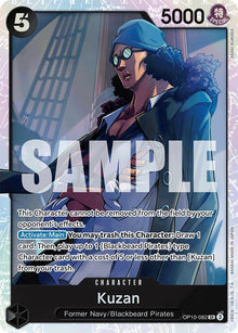 Kuzan OP10-082 Super Rare Royal Blood One Piece Foil Near Mint