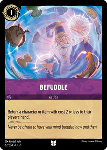 Befuddle 62/204 Uncommon The First Chapter Lorcana Near Mint