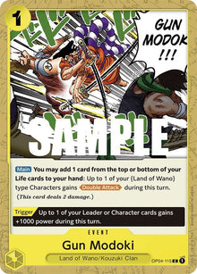 Gun Modoki OP04-115 Common Kingdoms of Intrigue One Piece Near Mint
