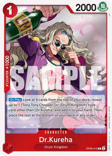 Dr.Kureha OP08-015 Rare Two Legends One Piece Foil Near Mint