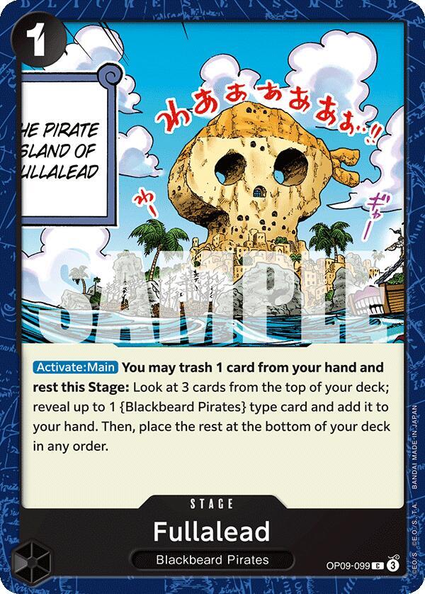 Fullalead OP09-099 Common Emperors in the New World One Piece Near Mint