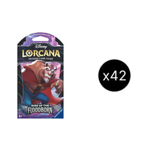 Disney Lorcana: Rise of the Floodborn Sleeved Booster Pack Case Rise of the Floodborn Lorcana NM