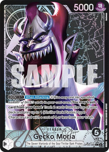 Gecko Moria (080) (Alternate Art) OP06-080 Wings of the Captain One Piece Foil NM