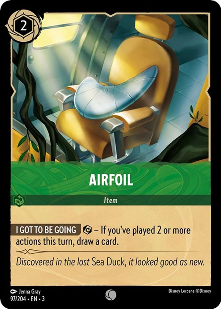 Airfoil 97/204 Common Into the Inklands Lorcana Near Mint