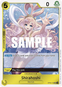 Shirahoshi (Dash Pack) OP03-116 Uncommon Kingdoms of Intrigue One Piece Foil NM