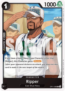 Ripper OP11-096 Uncommon A Fist of Divine Speed One Piece Near Mint