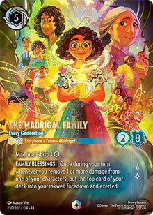 The Madrigal Family - Every Generation (Enchanted) 230/204 Lorcana Holo NM