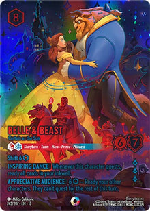 Belle & Beast - Certain as the Sun (Iconic) 245/204 Lorcana Holo NM