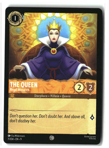 The Queen - Regal Monarch 7/204 Common Fabled Lorcana Lightly Played