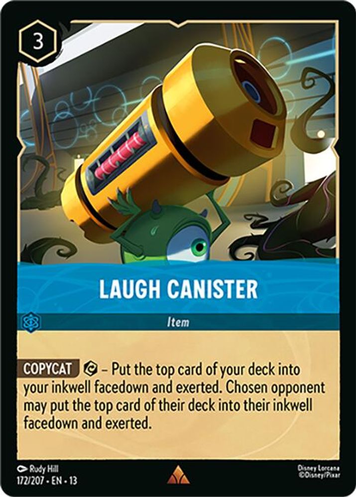 Laugh Canister 172/204 Rare Attack of the Vine! Lorcana Near Mint