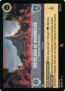 The Island of Nomanisan - Syndrome's Headquarters 204/204 Wilds Unknown Lorcana