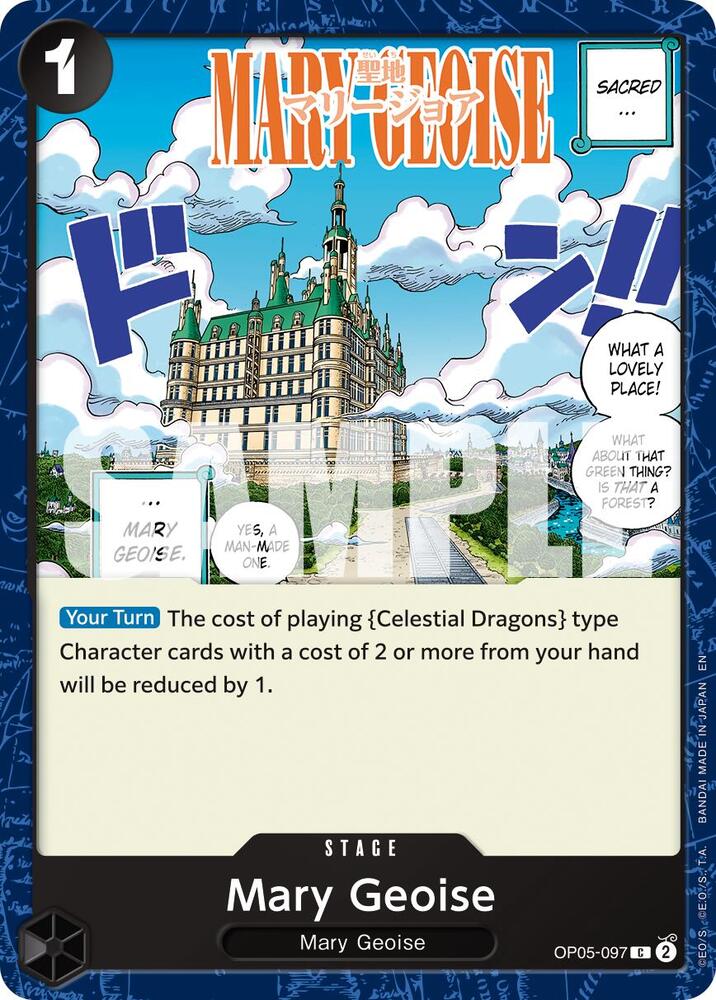 Mary Geoise (Reprint) OP05-097 Premium Booster -The Best- Vol. 2 One Piece NM