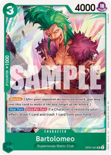 Bartolomeo (Reprint) OP07-031 Premium Booster -The Best- Vol. 2 One Piece NM