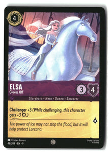 Elsa - Gloves Off 48/204 Common Fabled Lorcana Lightly Played