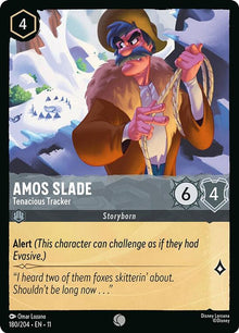 Amos Slade - Tenacious Tracker 180/204 Common Winterspell Lorcana Near Mint