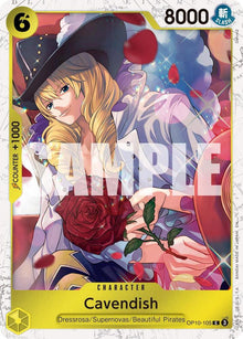 Cavendish (Pirate Foil) OP10-105 Premium Booster -The Best- Vol. 2 One Piece NM