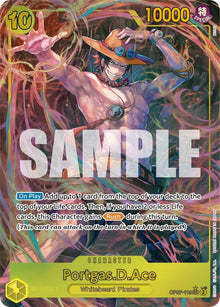 Portgas.D.Ace (119) (Parallel) OP07-119 500 Years in the Future One Piece Foil NM