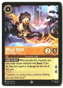 Della Duck - Returning Mother 22/204 Common Whispers in the Well Lorcana LP