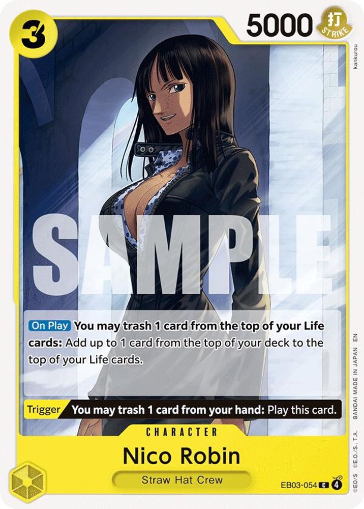 Nico Robin (054) EB03-054 Extra Booster: One Piece Heroines Edition One Piece NM