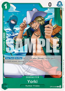 Yorki OP15-034 Common Adventure on Kami's Island One Piece Near Mint