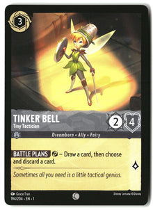 Tinker Bell - Tiny Tactician 194/204 Common The First Chapter Lorcana LP