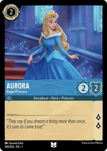 Aurora - Regal Princess 140/204 Uncommon The First Chapter Lorcana Near Mint