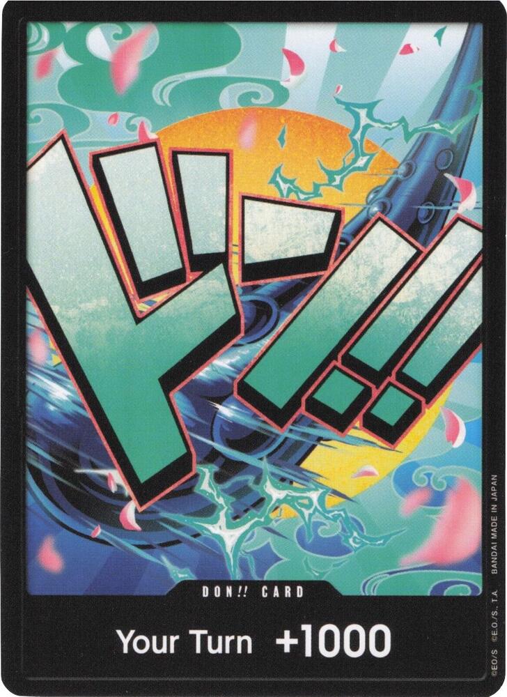 DON!! Card (Yamato) DON!! Premium Booster -The Best- One Piece Near Mint