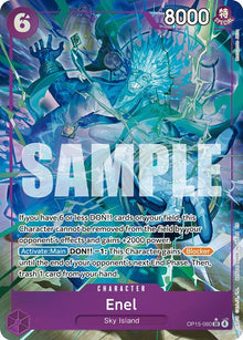 Enel (Alternate Art) OP15-060 Adventure on Kami's Island One Piece Foil NM