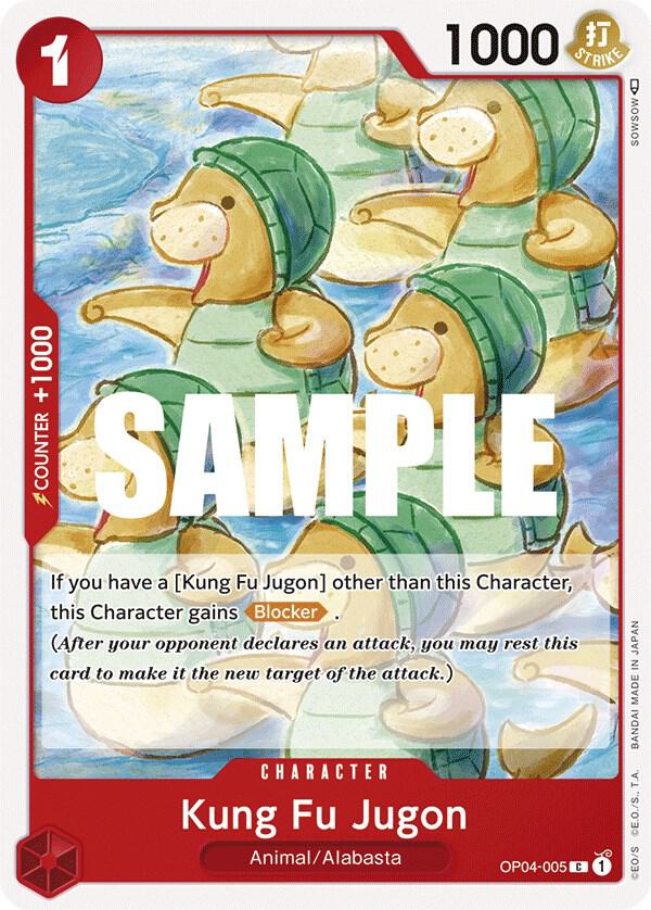 Kung Fu Jugon OP04-005 Common Kingdoms of Intrigue One Piece Near Mint