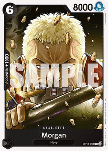 Morgan OP11-094 Common A Fist of Divine Speed One Piece Near Mint