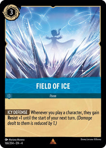 Field of Ice 166/204 Rare Ursula's Return Lorcana Near Mint