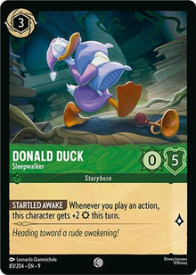 Donald Duck - Sleepwalker 83/204 Common Fabled Lorcana Near Mint