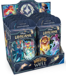 Disney Lorcana: Whispers in the Well Starter Deck Display Lorcana NM
