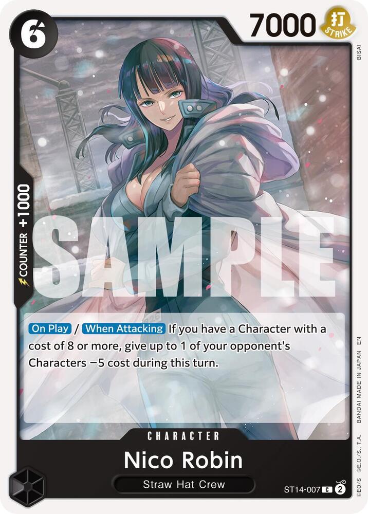 Nico Robin (Reprint) ST14-007 Premium Booster -The Best- Vol. 2 One Piece NM