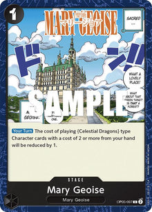 Mary Geoise OP05-097 Common Awakening of the New Era One Piece Near Mint