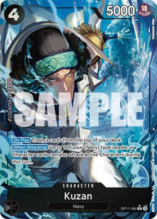 Kuzan (Alternate Art) OP11-084 Rare A Fist of Divine Speed One Piece Foil NM