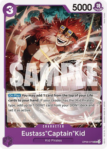 Eustass"Captain"Kid OP09-075 Uncommon Emperors in the New World One Piece NM