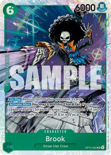 Brook OP15-032 Super Rare Adventure on Kami's Island One Piece Foil Near Mint