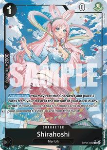 Shirahoshi (Full Art) OP05-082 Rare Premium Booster -The Best- One Piece Foil NM