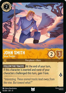 John Smith - Snow Tracker 15/204 Uncommon Winterspell Lorcana Near Mint