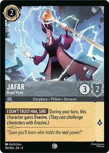 Jafar - Royal Vizier 181/204 Common Fabled Lorcana Near Mint
