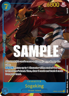 Sogeking (Alternate Art) OP03-122 Pillars of Strength One Piece Foil NM
