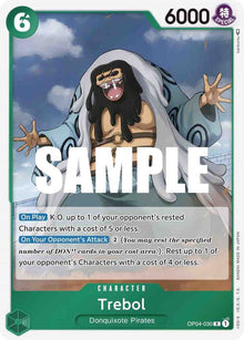 Trebol OP04-030 Rare Kingdoms of Intrigue One Piece Foil Near Mint