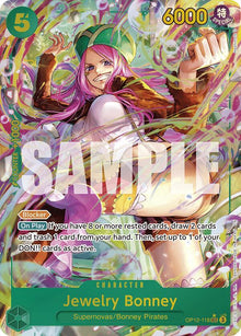Jewelry Bonney (118) (Alternate Art) OP12-118 Legacy of the Master One Piece Foil NM