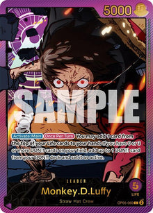 Monkey.D.Luffy (SP) OP05-060 Extra Booster: Anime 25th Collection One Piece Foil NM
