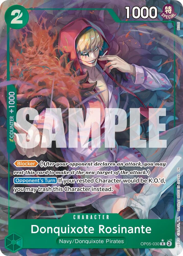 Donquixote Rosinante (Alternate Art) OP05-030 Premium Booster -The Best- Vol. 2 One Piece Foil NM