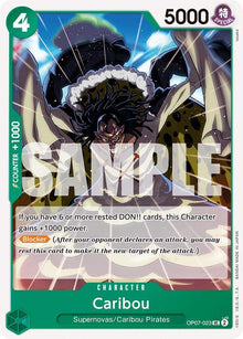 Caribou OP07-023 Uncommon 500 Years in the Future One Piece Near Mint
