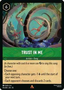 Trust In Me 95/204 Rare Whispers in the Well Lorcana Near Mint