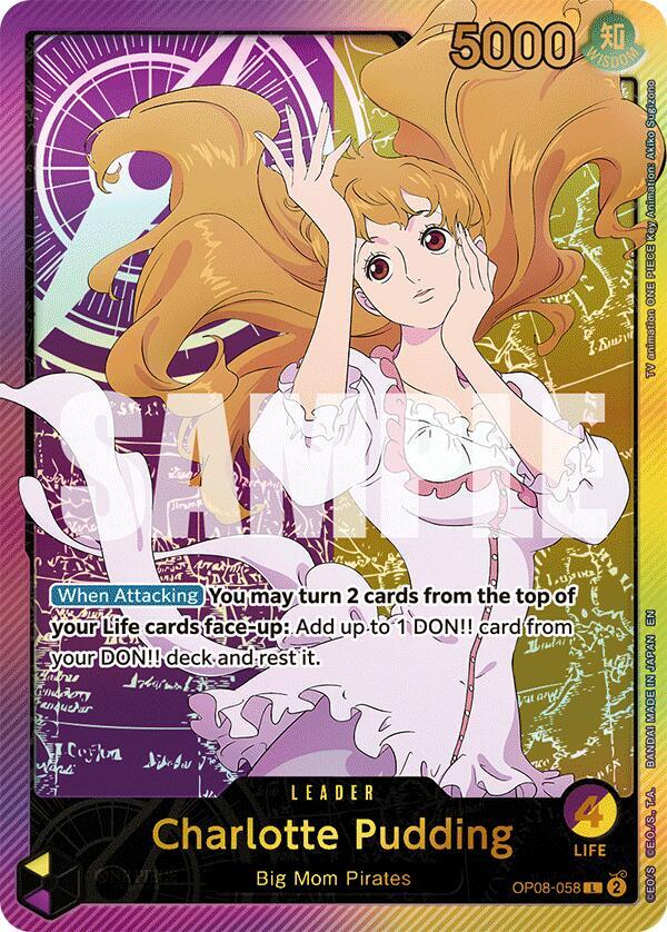 Charlotte Pudding (SP) OP08-058 Extra Booster: Anime 25th Collection One Piece Foil NM